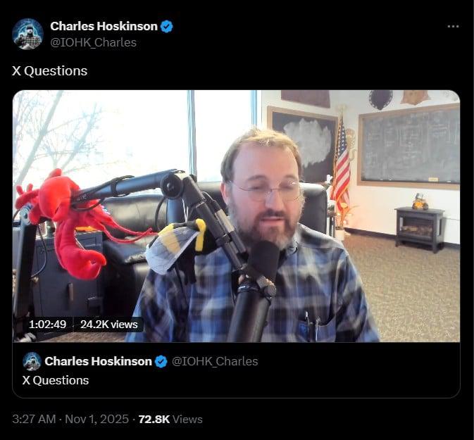 比特币能否振救 Cardano 的 DeFi 计划?Hoskinson 表示满怀信心……